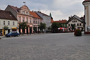 Rynek (Markedspladsen) omgivet af farverige byhuse