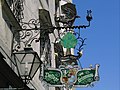 Zum grünen Baum, Pfarrgasse 1. Blick vom Grünmarkt