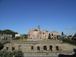 Tempio di Venere e Roma dal Colosseo