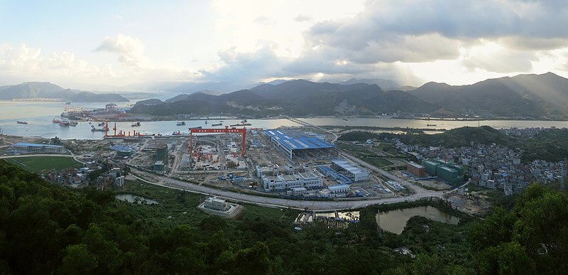 File:施工中的马尾造船厂新址 - The New Mawei Shipbuilding Plant under Construction - 2015.08 - panoramio.jpg