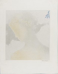 Béatrice, d'après Odilon Redon (1897).