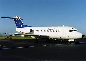 Ansett Express Fokker F-28-1000 Fellowship Wheatley