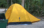 Backpacking tent