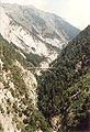 Das Bietschtal mit dem Bietschtalviadukt der Lötschbergbahn