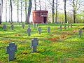 Le cimetière militaire allemand.