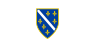 Drapeau de la Bosnie-Herzégovine (1992-1998).