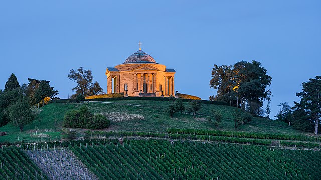 The Württemberg Mausoleum.