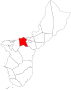 Location of Asan-Maina in Guam