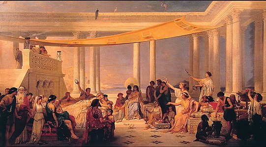 Sappho at Mitylene, 1876