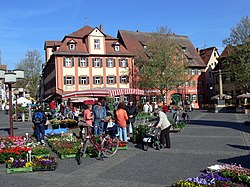 Skyline of Schwabach