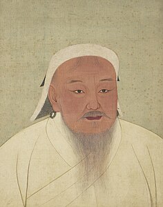 Yuan Emperor Album Genghis Portrait