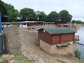 View of new buildings from edge of car park