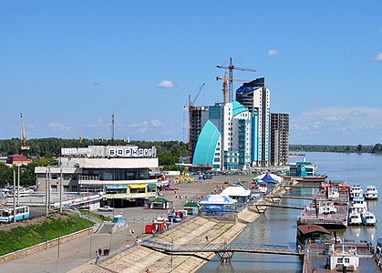 Здание Барнаульского речного вокзала (утрачено)