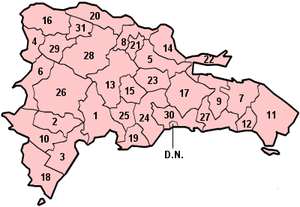 Provincies van de Dominicaanse Republiek