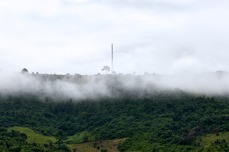 File:Landscape view of a foggy hill in ghana.jpg