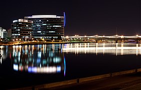 Tempe Town Lake at Night