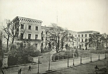 The building in 1910