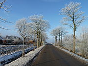 Rotonde vanaf de Ooster Waarddijk