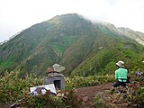 Mount Takatsuma from the 9th Station, Seishi (勢至)(2,050m)