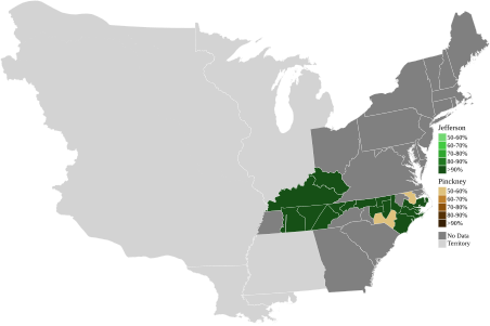 Map of presidential election results by electoral district, shaded according to the vote share of the highest result for an elector of any given candidate. Electoral boundaries for Maryland could not be found (includes rejected votes)