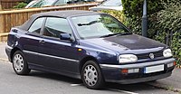 Golf Mk3 Cabrio