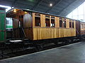 Teunoloxía ferroviaria exhibida nel Muséu del Ferrocarril (antigua estación de Delicies, Madrid).