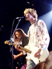 Kurt Cobain v roce 1992