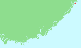 Carte de localisation de Sandøya