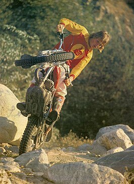 Schreiber op Bultaco Sherpa (1976)