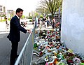 Flowers after the mall shooting in Alphen aan de Rijn (2011)