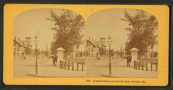 Lincoln Park and Congress Street in the 19th century