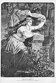 Die Gartenlaube (1875) b 005.jpg Isolde auf der Schloßtreppe. Nach dem Oelgemälde von Theodor Pixis in München.