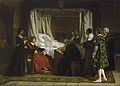 Doña Isabel la Católica dictando su testamento (Eduardo Rosales, 1864), comprada por el Estado en 1865.