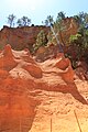 Sentier des ocres, Roussillon, France