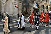 The Knollys Rose procession