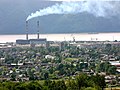 Nikolaevsk-on-Amur view from the ski resort