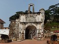 A Famosa, a remnant of the Portuguese fortress in Melaka, Malaysia.