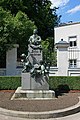 Brucknerdenkmal am Steyrer Brucknerplatz von Viktor Tilgner und Friedrich Zerritsch