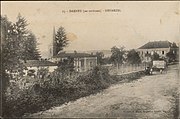 Carte postale représentant Hennezel entre 1880 et 1945.