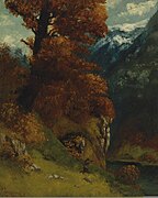 Le Chasseur, de Gustave Courbet, 1866.