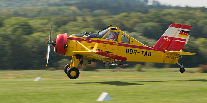 Interflug PZL-Okecie 106AR/2M Kruk.