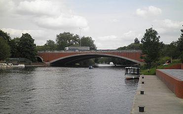 Runnymede Bridge, Surrey (opened 1961)[59]