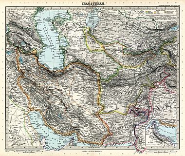 Map from Stielers Handatlas