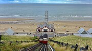 Saltburn's pier and cliff lift