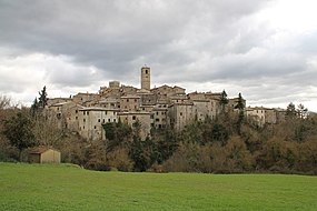 Panorama de San Casciano dei Bagni