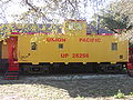 Vagone dell'Union Pacific Railroad al Longhorn Museum.