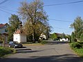 Village square in Vchynice (view from NE)