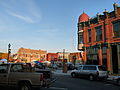 Matthias Mitchell public square in downtown Stevens Point