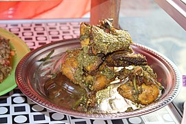 Ayam goreng lado ijo, ayam goreng Minang dengan cabai hijau