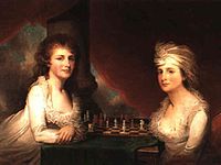 Gilbert Stuart, Portrait de Miss Hetty et Miss Maria Morris (ru), 1795.